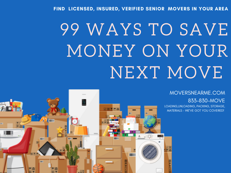 99 Ways to Save Money On Moving