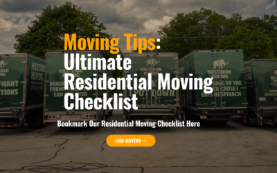 Ultimate Residential Moving Checklist