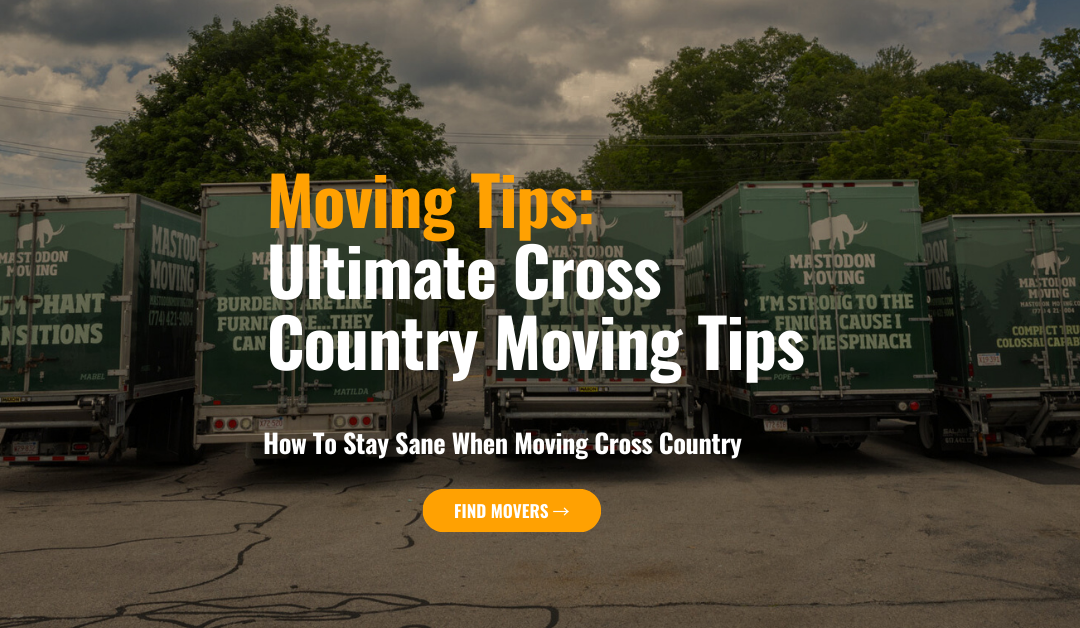 Moving Cross Country Tips