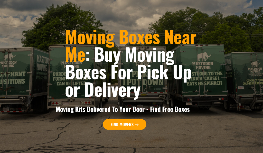 Moving Boxes Near Me