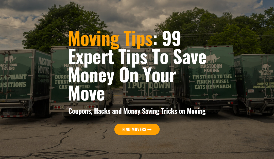 99 Expert Tips for Budget-Friendly Moving