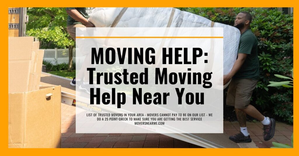 Moving Help