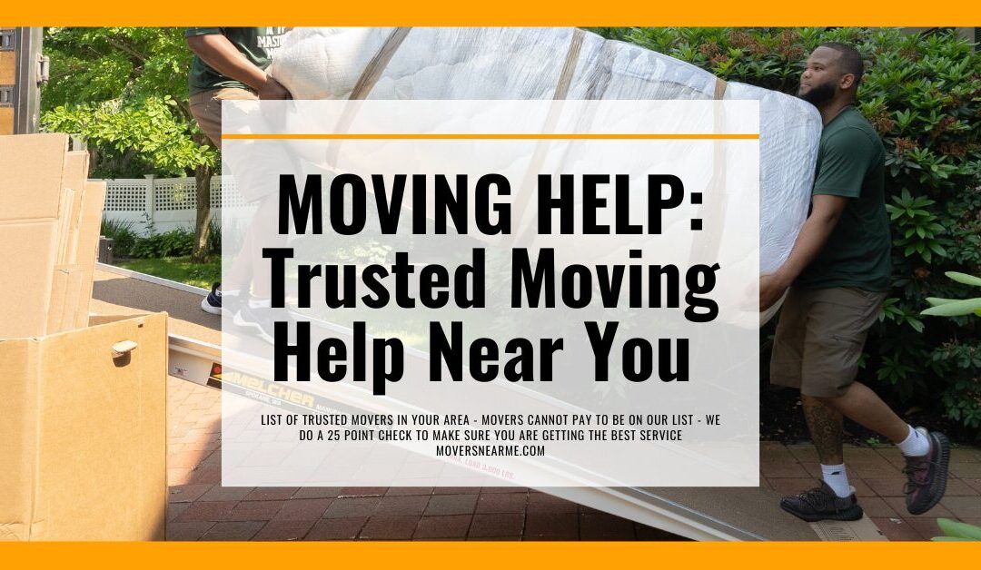 Moving Help