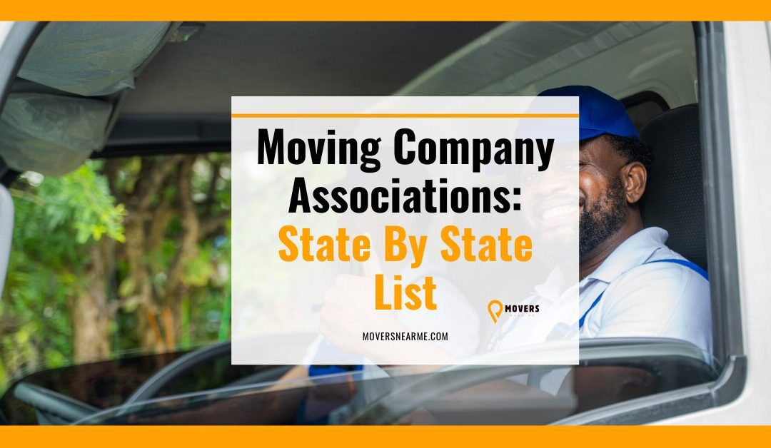 Moving Company Associations By State