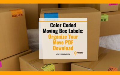 Color-Coded Moving Box Labels