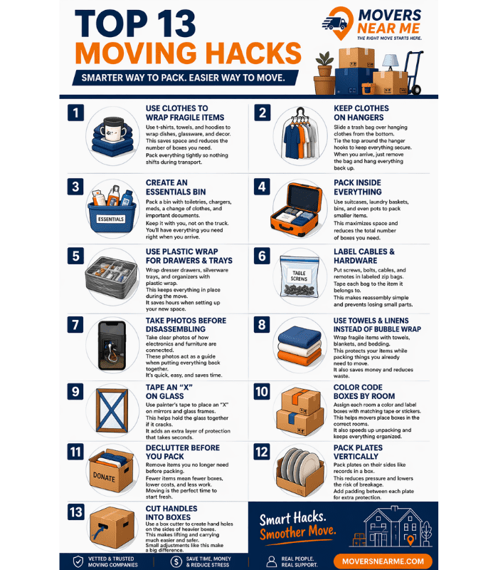 best moving hacks