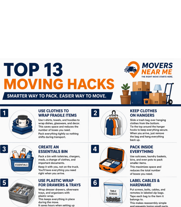 top moving hacks