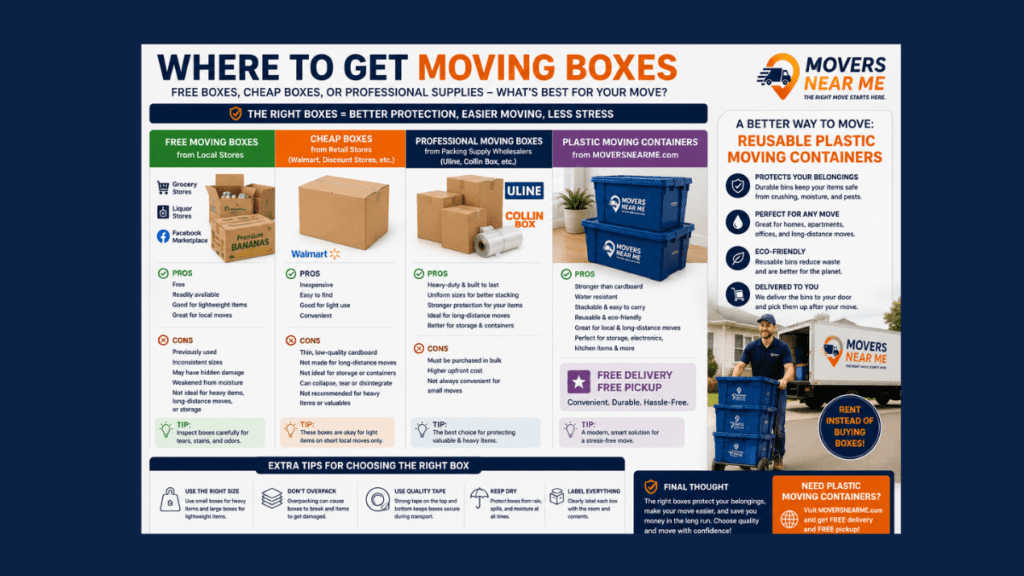 where to get moving boxes