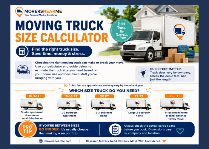 moving truck size calculator