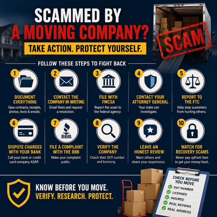 scammed by movers