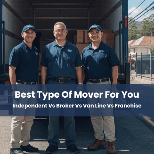 types of moving companies